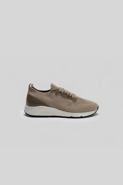Robert Barakett Bryce Knit Sneaker In Sand