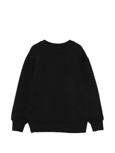 Msgm Logo-print Sweatshirt In Black