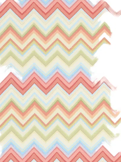 My Little Pie Chevron-pattern Blanket In Multi