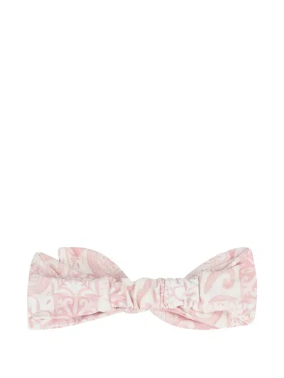 My Little Pie Patterned Bow Headband In Brown