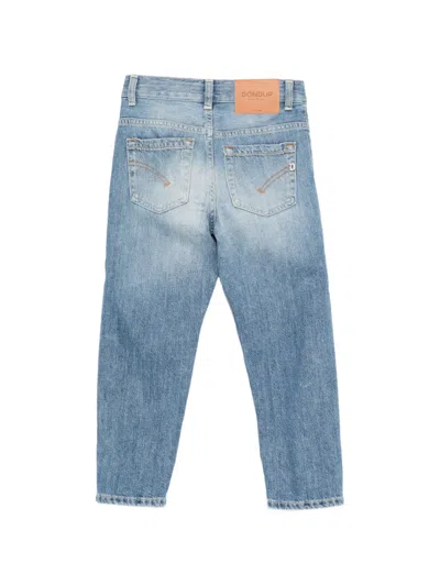 Dondup Brighton Distressed Jeans In Blue
