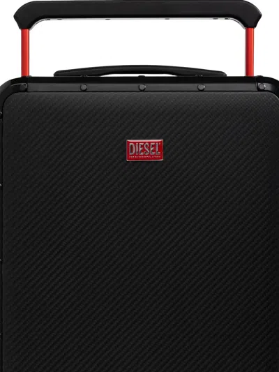 Diesel Top Handle Suitcase In Black