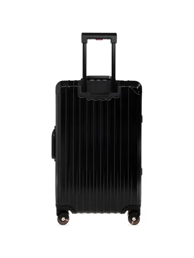 Diesel Ribbed Logo-plaque Suitcase In Pattern