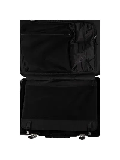 Diesel Ribbed Logo-plaque Suitcase In Pattern