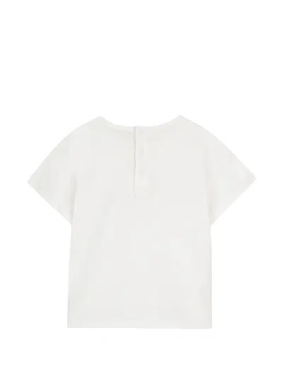 Chloé Logo-print T-shirt In White