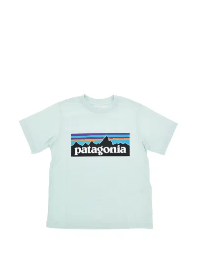 Patagonia 'p-6 Logo' Kids T-shirt Kids In Green