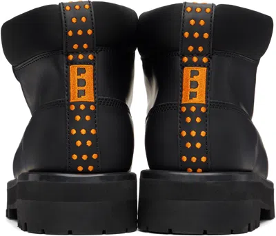Pdf Logo-plaque Platform Boots In Black