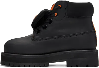 Pdf Logo-plaque Platform Boots In Black