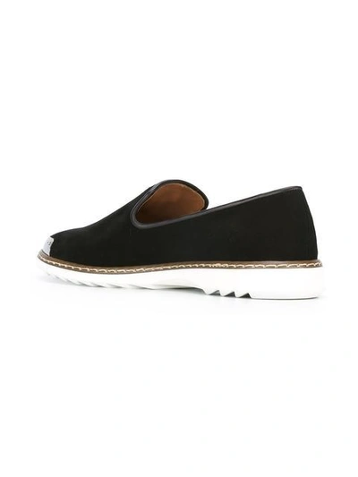 Shop Giuseppe Zanotti Design Cedric Loafers - Black