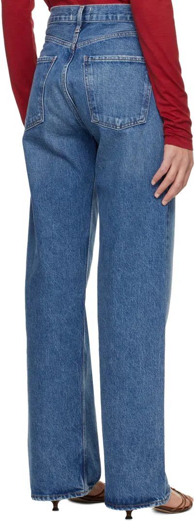 Agolde Blue Ren Jeans In Multi