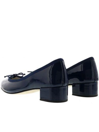 Shop Repetto Camille Ballets In Blue