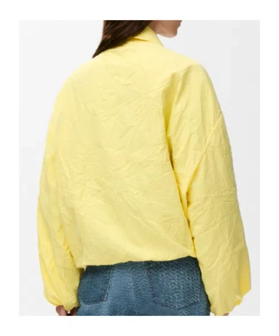 Loewe Jacket In Technical Fabric In Yellow