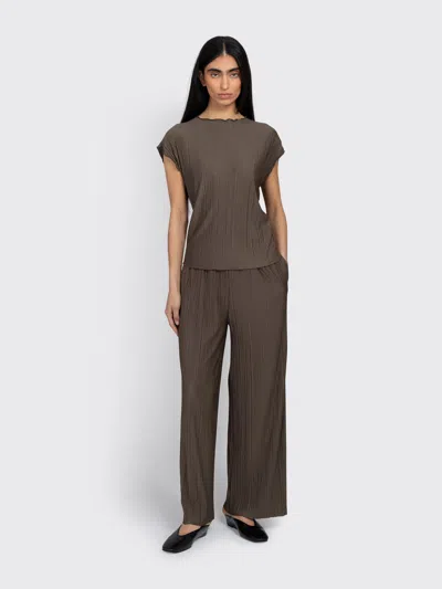 Samsoe & Samsoe Uma Trousers In Brown