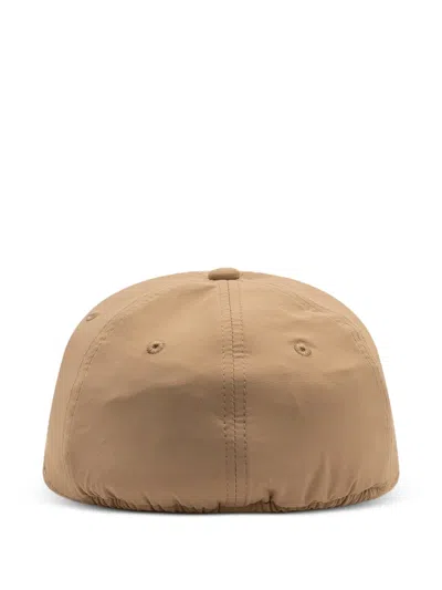 Essentials Signature Panel Hat In Brown