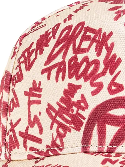 Dsquared2 Text-print Baseball Cap In White