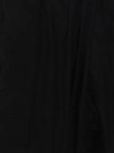 Thom Krom Black Relaxed Cargo Pants In Black