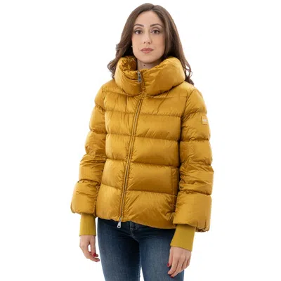 Add Gold Polyamide Coat In Gold