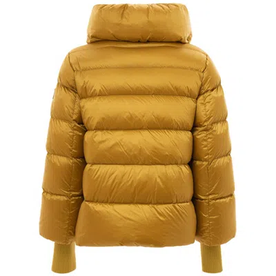 Add Gold Polyamide Coat In Gold