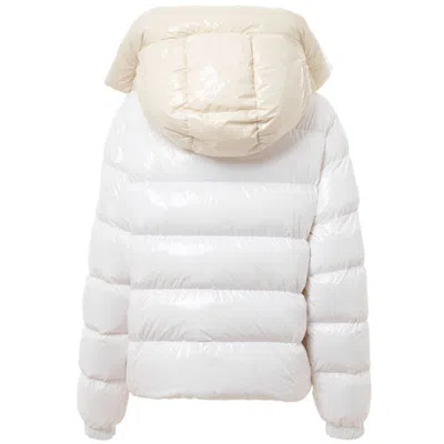 Add White Polyamide Coat In White