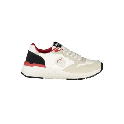 Blauer White Polyester Men Sneaker In Neutral