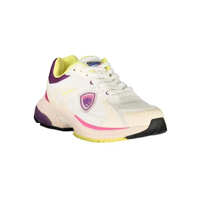 Blauer White Polyester Women Sneaker In Multi