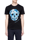 ALEXANDER MCQUEEN Skull embroidered organic cotton T-shirt