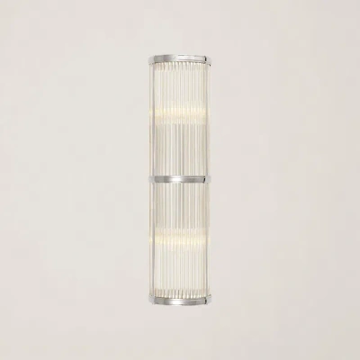 Ralph Lauren Allen Medium Linear Sconce In Silver