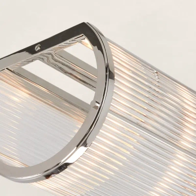 Ralph Lauren Allen Medium Linear Pendant In Silver