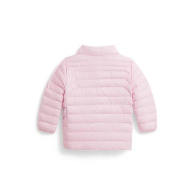 Ralph Lauren Packable Quilted Jacket In Pink
