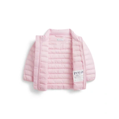 Ralph Lauren Packable Quilted Jacket In Pink