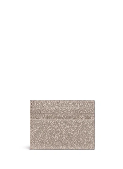 Shop Thom Browne Pebble Grain Leather Card Holder