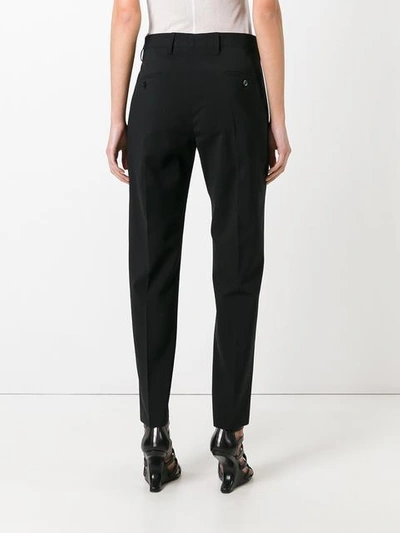Shop Rick Owens Straight-leg Tailored Trousers In Black