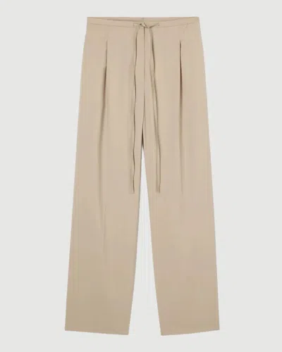 Rohe Relaxed Drawstring Trousers Beige In Neutral
