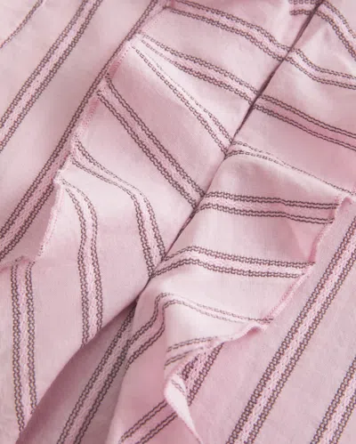 Hollister Short-sleeve Flyaway Ruffle Shirt In Pink