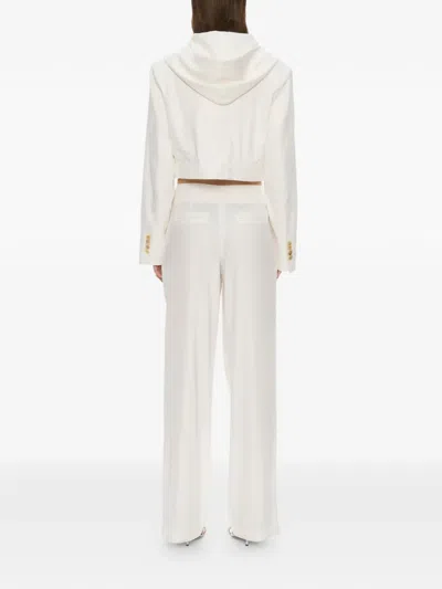 Christopher Esber Noa Hooded Jacket In White