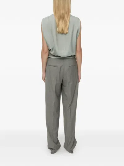 Christopher Esber Internal Tailored Top In Green