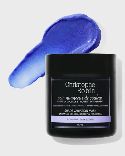Christophe Robin Shade Variation Mask In White