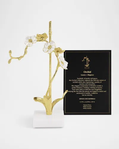 Michael Aram Orchid Decorative Object In Gold
