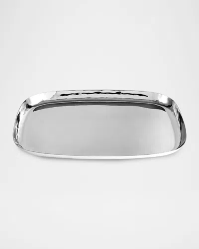 Michael Aram Reflective Small Platter In Silver