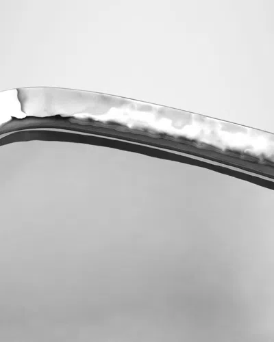 Michael Aram Reflective Small Platter In Silver