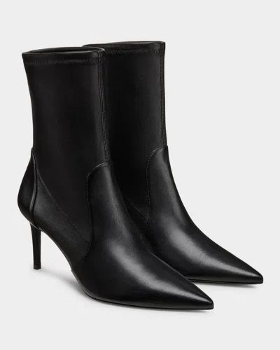 Stuart Weitzman 75mm Stuart Power Leather Booties In Multi