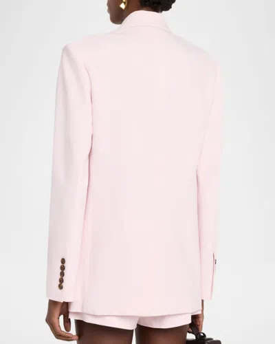 A.l.c Calla Oversized Double-breasted Blazer In Pink