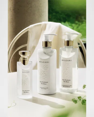Bvlgari Eau Parfumee The Blanc Eau De Toilette Gift Set In Transparent