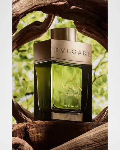 Bvlgari Man Wood Essence Eau De Parfum 2-piece Gift Set In Transparent