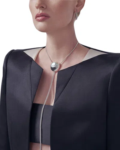 Mind Games Kingside Solid Perfume Pendant In Silver