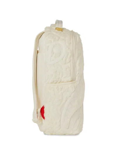 Sprayground Kid Shark-design Backpack In Neutral