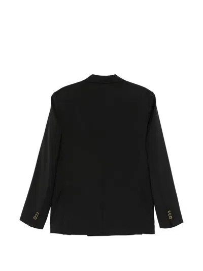 Marsēm Double-breasted Suit In Black