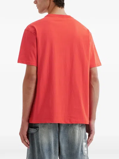 Chocoolate Bear-print T-shirt In Red
