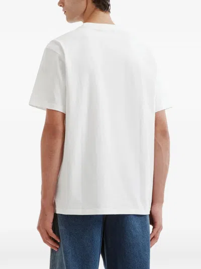 Chocoolate Bear-print T-shirt In White