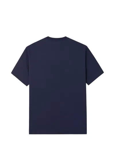 Chocoolate Slogan-print T-shirt In Blue